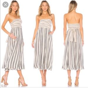 SZ Small Free People Stripe Me Up Maxi Dress